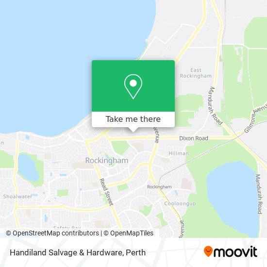Handiland Salvage & Hardware map