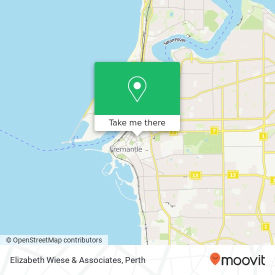 Elizabeth Wiese & Associates map