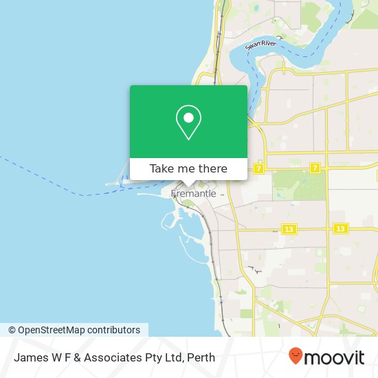 James W F & Associates Pty Ltd map