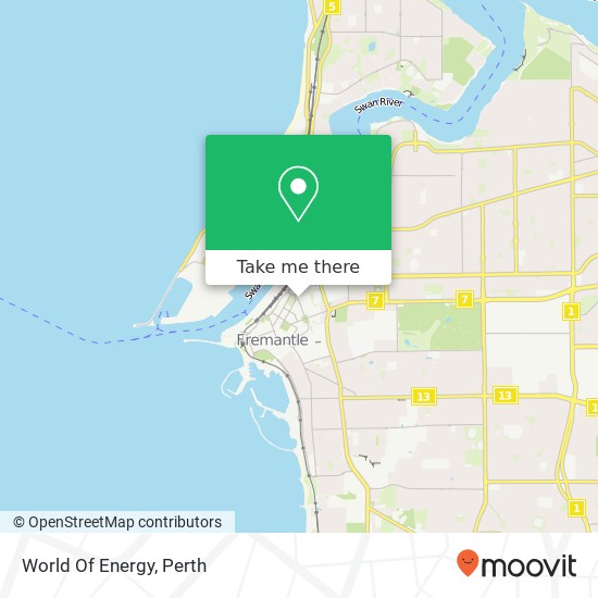 World Of Energy map