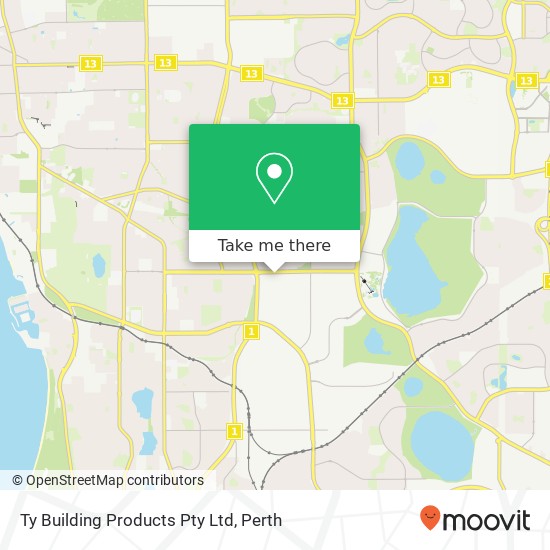 Ty Building Products Pty Ltd map
