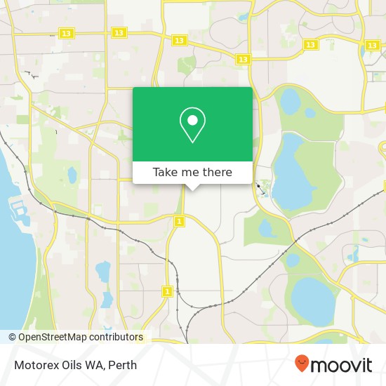 Motorex Oils WA map