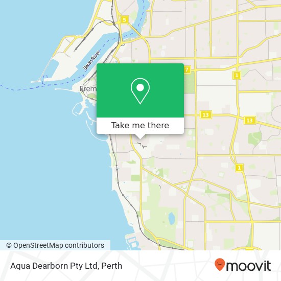 Mapa Aqua Dearborn Pty Ltd