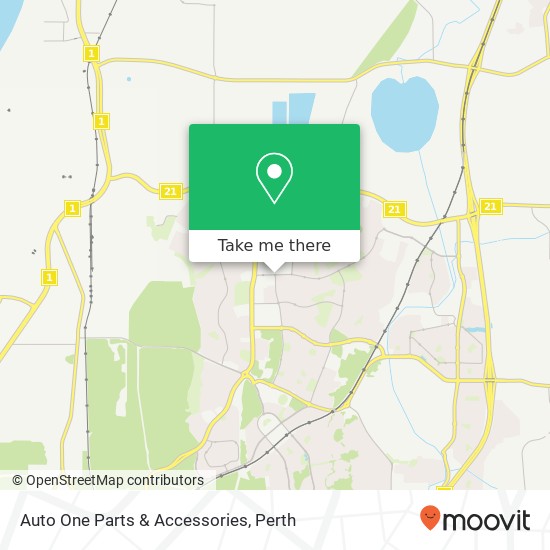 Auto One Parts & Accessories map