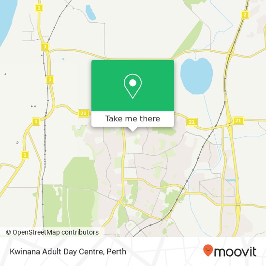 Kwinana Adult Day Centre map