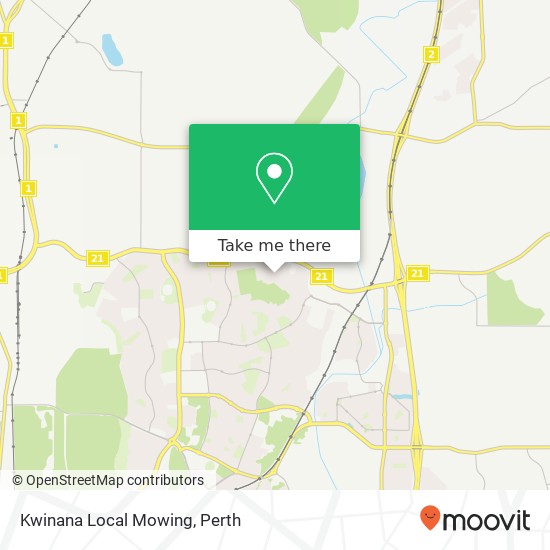 Mapa Kwinana Local Mowing