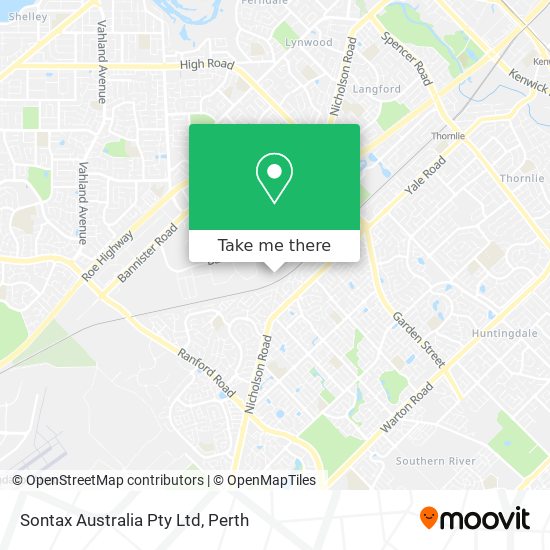 Sontax Australia Pty Ltd map