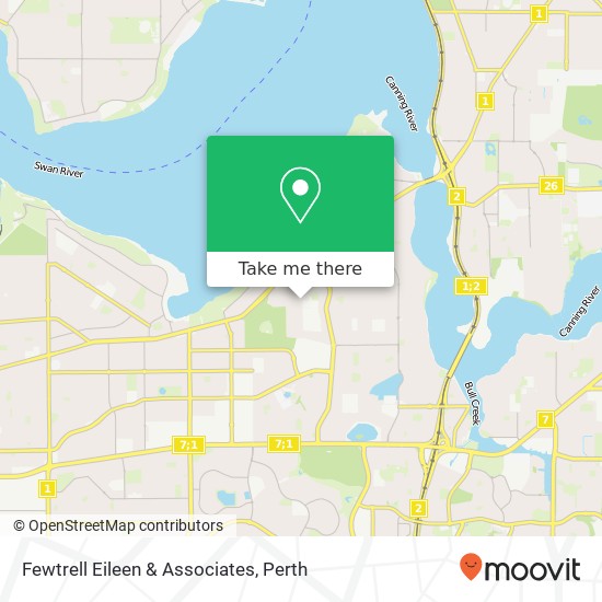 Fewtrell Eileen & Associates map