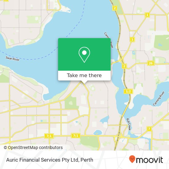 Auric Financial Services Pty Ltd map