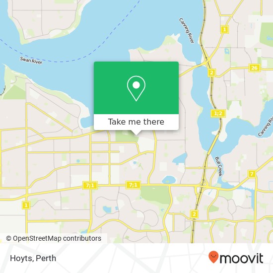 Hoyts map