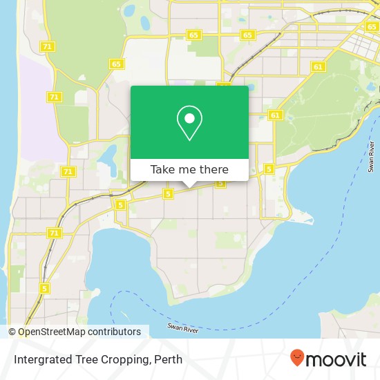 Mapa Intergrated Tree Cropping