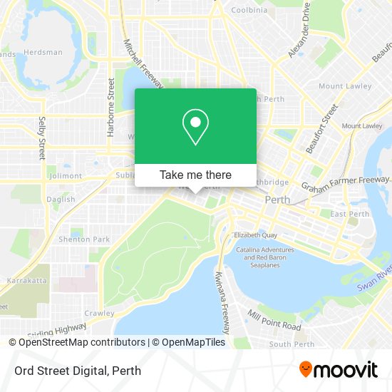 Ord Street Digital map