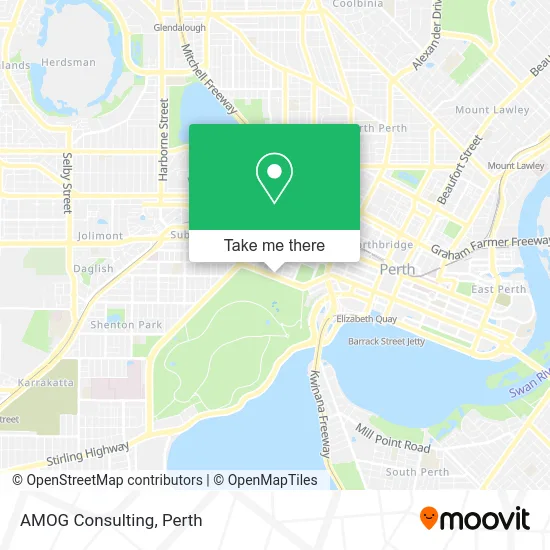 Mapa AMOG Consulting