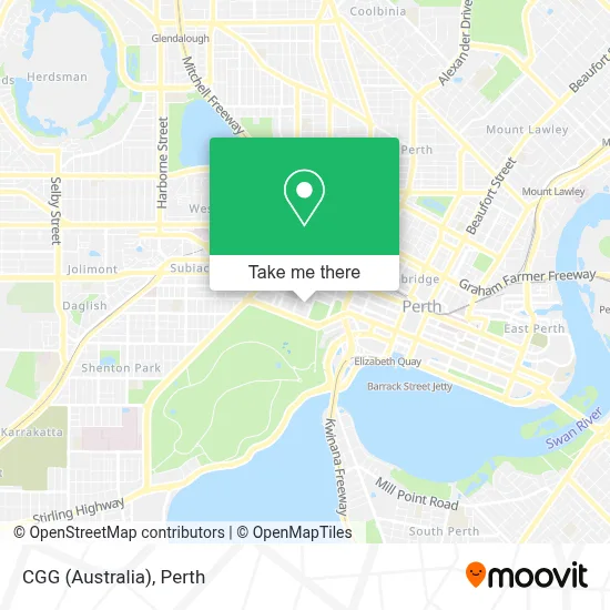 Mapa CGG (Australia)