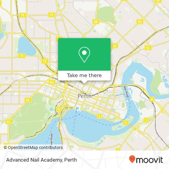 Advanced Nail Academy map