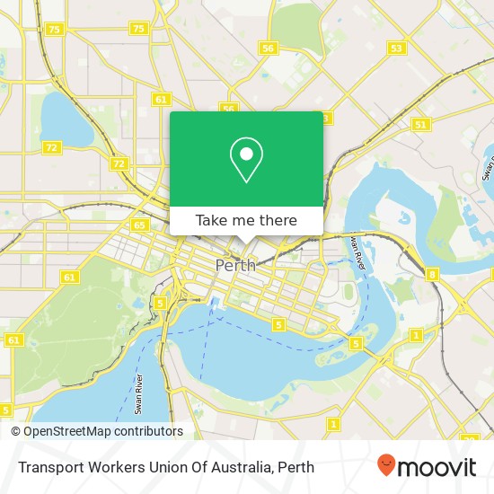 Mapa Transport Workers Union Of Australia