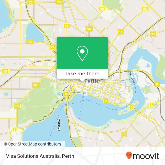 Visa Solutions Australia map