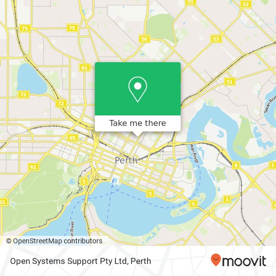 Open Systems Support Pty Ltd map