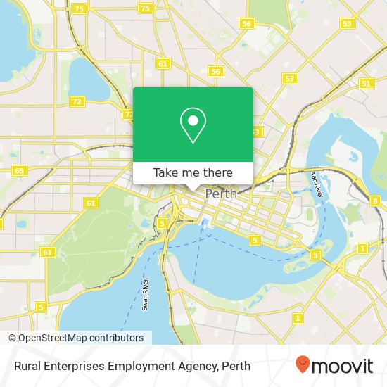 Rural Enterprises Employment Agency map