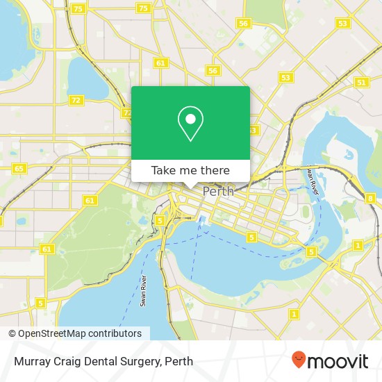 Mapa Murray Craig Dental Surgery