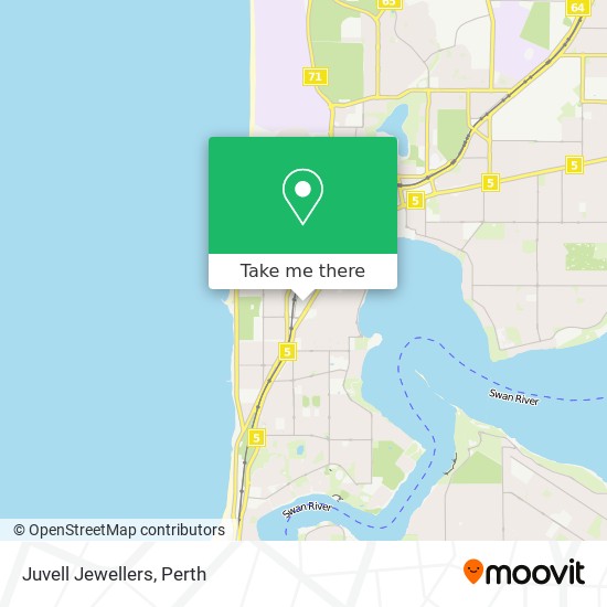 Juvell Jewellers map