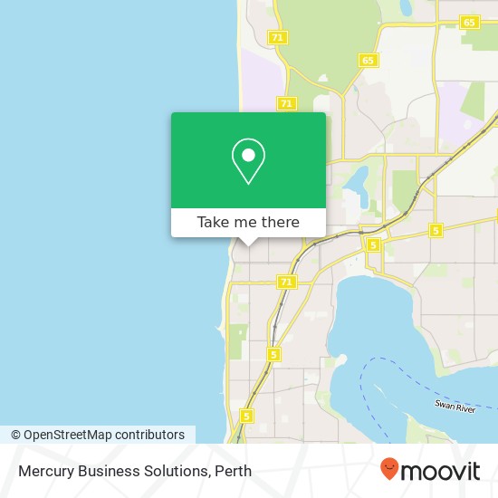 Mercury Business Solutions map