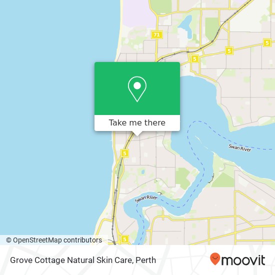 Grove Cottage Natural Skin Care map