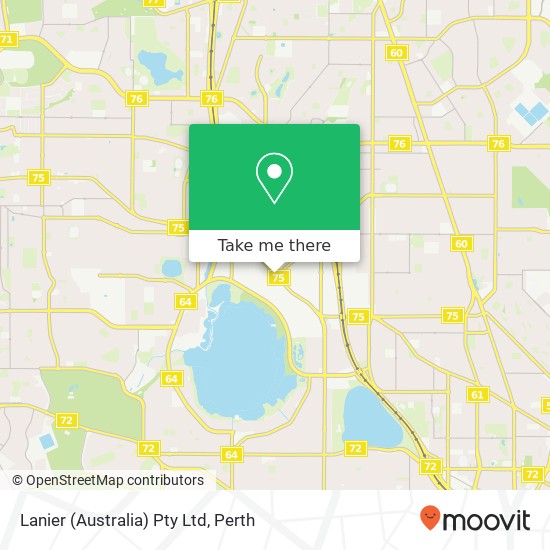 Lanier (Australia) Pty Ltd map