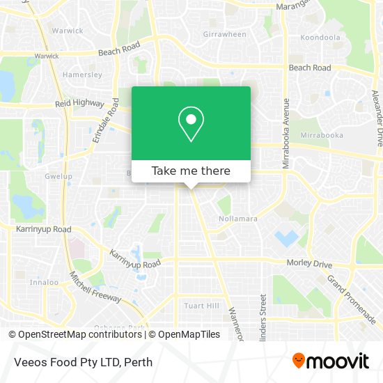 Veeos Food Pty LTD map