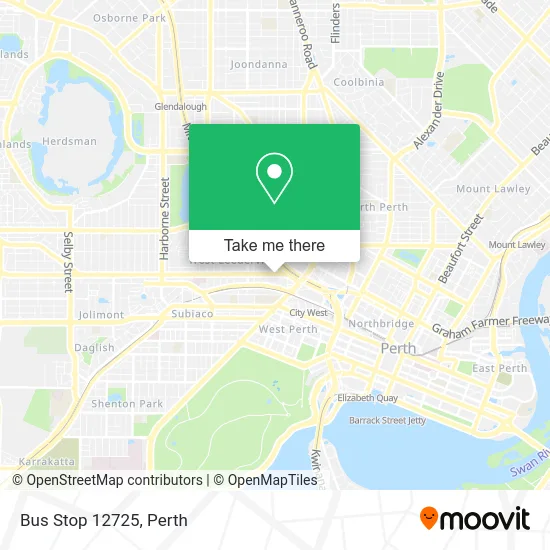 Mapa Bus Stop 12725