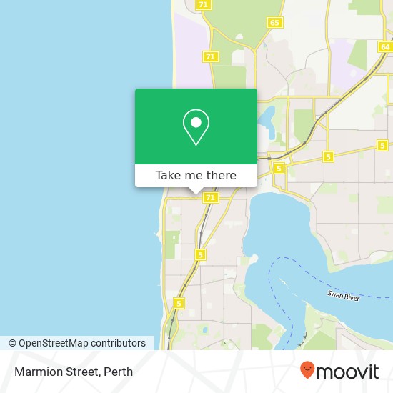 Marmion Street map