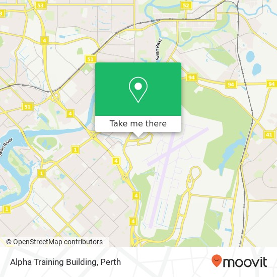 Alpha Training Building map
