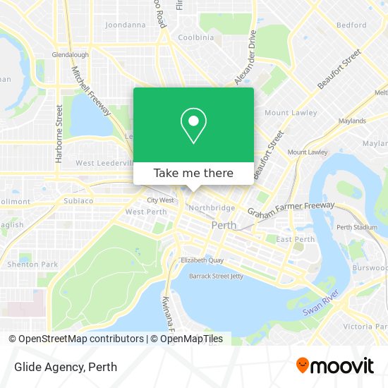 Glide Agency map