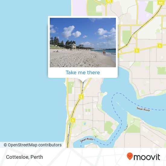 Cottesloe map