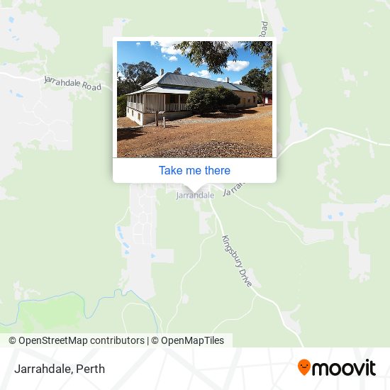 Mapa Jarrahdale