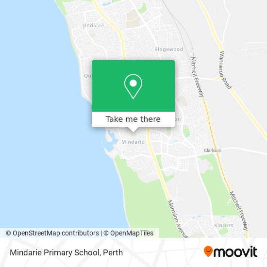 Mindarie Primary School map