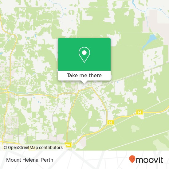 Mount Helena map