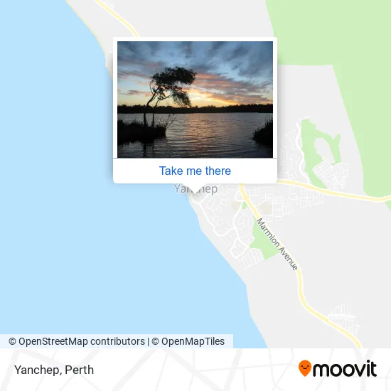 Yanchep map