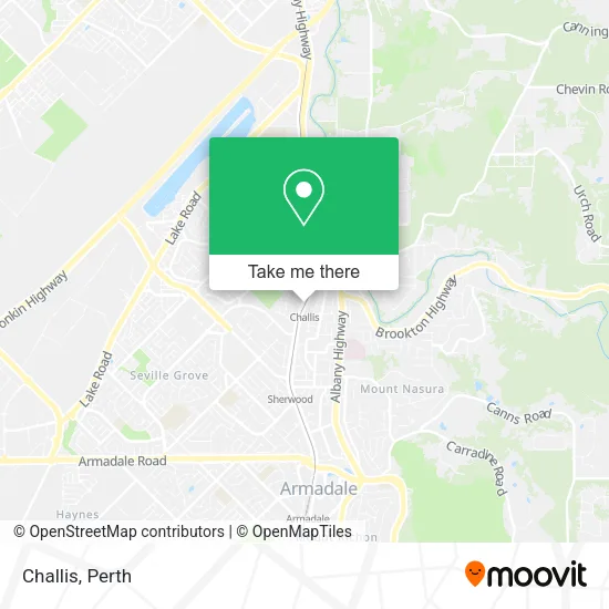 Challis map