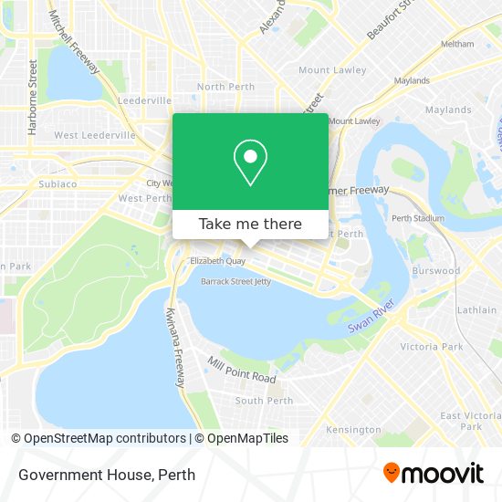 Government House map