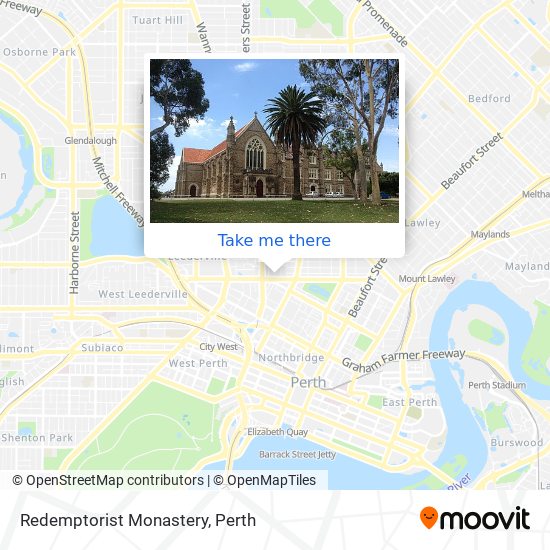 Mapa Redemptorist Monastery