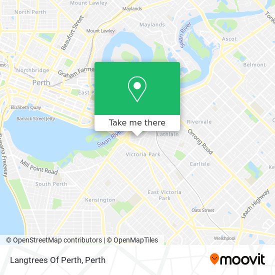 Mapa Langtrees Of Perth