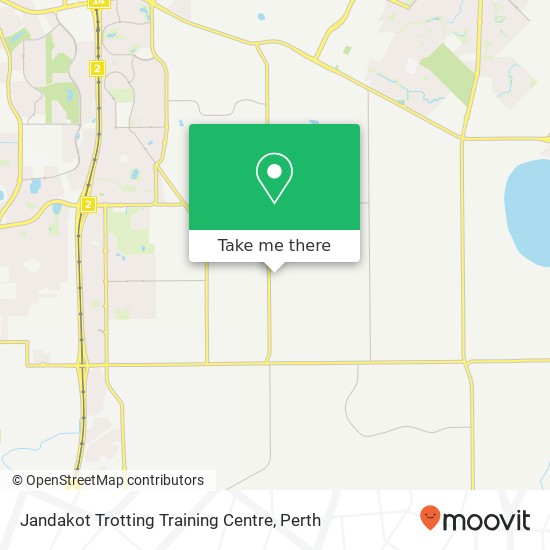 Mapa Jandakot Trotting Training Centre