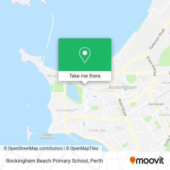 Rockingham Beach Primary School map