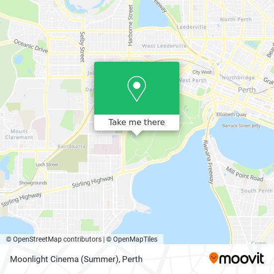 Moonlight Cinema (Summer) map