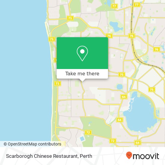 Scarborogh Chinese Restaurant map