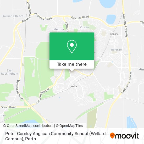 Peter Carnley Anglican Community School (Wellard Campus) map