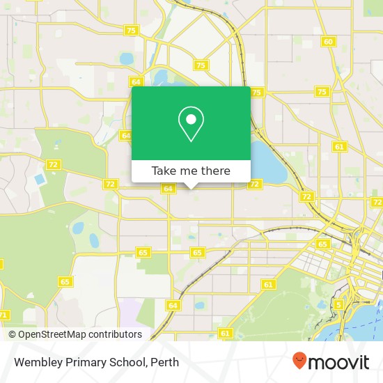 Wembley Primary School map