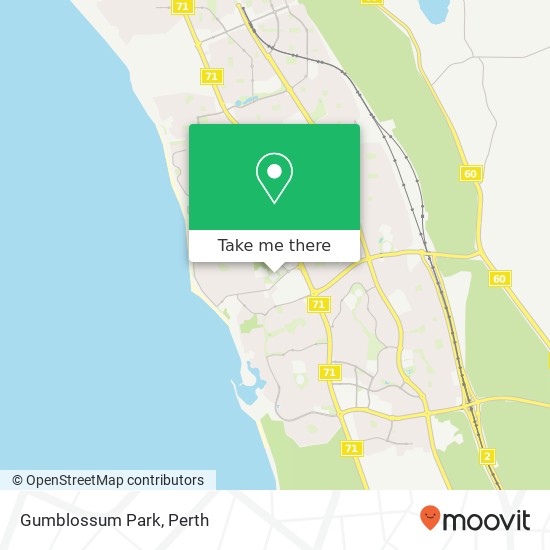 Gumblossum Park map