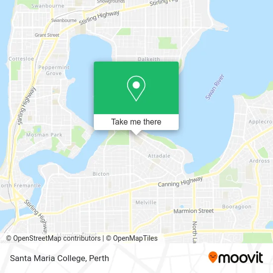 Mapa Santa Maria College